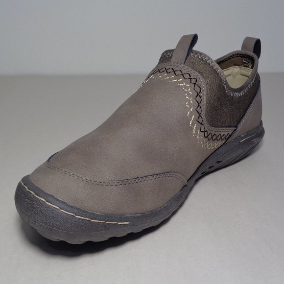 Jambu JBU Size 9 M LUCKY Taupe Loafers New Women's Shoes - Picture 5 of 15